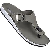 WALKAROO Women's Fashion Sandals with Cushion Sole, Toe Seperator, Broad Straps and Lightweight - WE2349