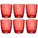 Produktbild Palatina Gefärbte Trinkgläser - 320 ml - Rot - 6er Set