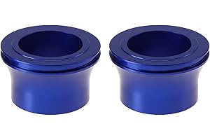 Briny River 1 Pair CNC Front Wheel Hub Spacers Aluminum Compatible with Sur-Ron Light Bee X LBX E-Bike, Blue