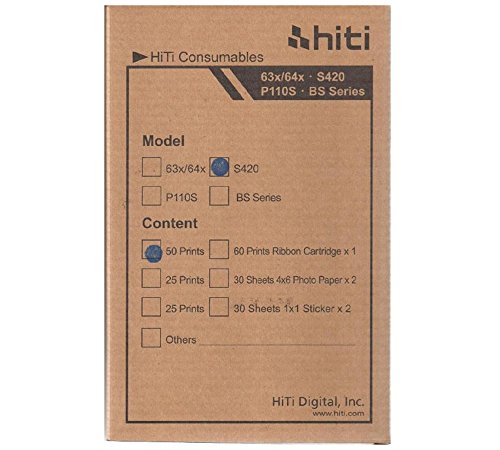 Umax/Hiti - Hiti fotopapierset 50 hojas 10x15 cm s 400/420