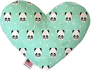 Mirage Pet Products Happy Pandas 6 Inch Heart Dog Toy