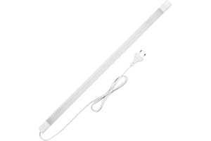 REV 3501010810 V600 - Lámpara LED para debajo de muebles (60 cm, 15.000 h, 8 W, 560 lúmenes, 3000 K), color blanco