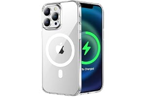Portal AE Clear Magnetic Case For Iphone 15 Pro Max, Compatible With Wireless Charging, Shockproof Case 8 * 15 Cm (Transparent)