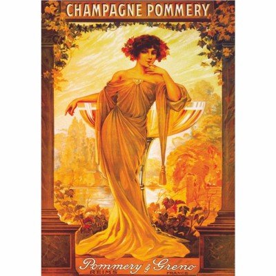 Preisvergleich Produktbild Vintage Posters : Champagne Pommery