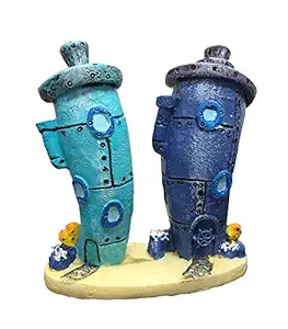 Penn Plax SBR61 Bikini Bottom House Ornament