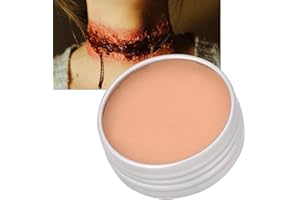 YUYTE Pintura Corporal Cera, 20Gg Kit de Maquillaje Profesional Halloween Efectos, Cine TV Efectos Especiales Maquillaje Cera Cubierta Cicatrices Piel Cera Pintura Corporal Reparación Maquillaje Cicatriz