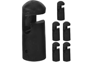 HOMOYOYO 6PCS Trampoline Pole Caps,2.87 X 1.18 Inch Protective Rod Caps for Mini Trampolines Easy Installation Replacement Parts for Accessories