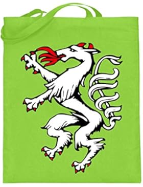 Hochwertiger Jutebeutel (mit langen Henkeln) - STEIRISCHER PANTHER