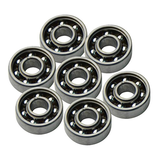 GTNK 3 pcs 608 ZZ Ball Bearing Steel Ball Bearings Replacement For Tri-Spinner Hand Spinner EDC Fidget Toy Kids Adults
