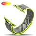 Produktbild F-FISH Apple Watch Nylon Armband 42mm, Gewobenes Nylon Sport Schlaufe Handgelenk Uhrband Ersatz Armreif Uhrenarmband für iWatch Apple Watch Series 4/3/2,Sport, Nike+, Edition