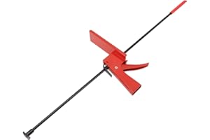 Luqeeg 28 Inch Adjustable Brake Pedal Depressor, Anti Slip Rubberized Foot, Simplified Test Steps for Car Brake, Accelerator and Clutch Pedal with Secure Hold in Place for Automotive Use