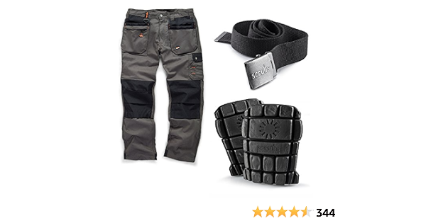 Scruffs Worker Plus Work Trousers with 