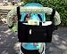 KRY Baby Pram Stroller Hanging Bags for Travel Holiday Outdoor Cup Bottle Drinks Food Holder Organizer Storage Bag (Black)