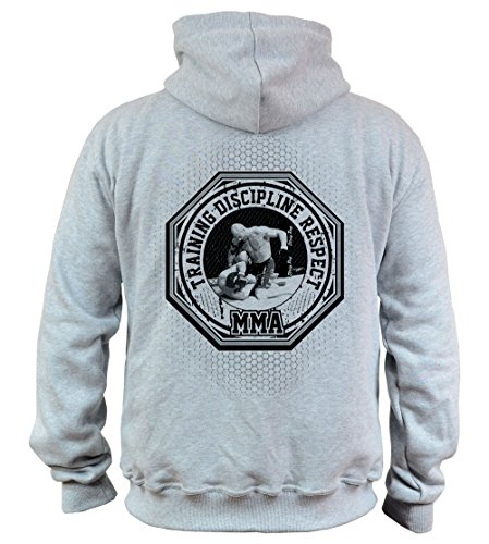 Dirty Ray Arts Martiaux MMA Fighter Sweat homme avec capuche BDT3