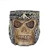 Produktbild Teepao Resin Skull Statue Design Station, Klassische rutschfeste Standfuß Lautsprecher Schutzhülle für Amazon Echo Dot 2. Generation