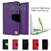 McClub Stylish Luxury Mercury Magnetic Lock (with FREE LED Light Lamp) Diary Wallet Flip Cover For Lenovo A850 Plus RS.189.00