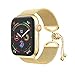 Produktbild Skryo_ Uhren&Uhrenarmbänder Skryo Milanese Edelstahl Armband Armband für Apple Watch Serie 4 40mm (Gold)