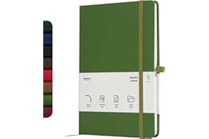 INFINITYMARKET Infinity Notebook Journal, Maestro Journal Notebook Ruled Paper - A5 size 80 GSM Thick Lined Paper Hard Cover Classic Writing Journals, Diary with Rear Pocket & Pen Holder