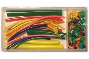 EXPERT ANGLERS Posenring-Sortiment mit Schlauch, praktischer Box ca 1,0mm - 6,0mm / HB138