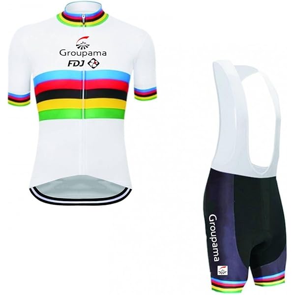 PSPORT Ensemble maillot de cyclisme pour homme et short de cyclisme à manches courtes - Uniforme de cycliste noir - A1 - Taille L