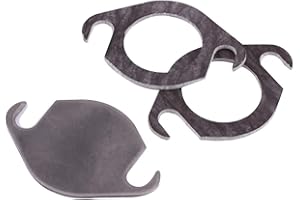 YMIKO Valve Blanking Plate Gasket, EGR Valve Blanking Plate Kit with Gasket Compatible with SEAT TDI