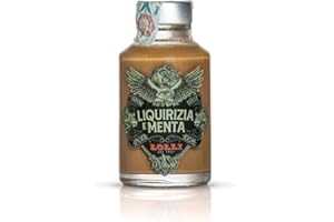 Liquore artigianale Liquirizia e Menta Lolli Limited Edition. Bottiglia da 100 ml. 17% vol.