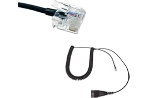 GEQUDIO RJ separado Cable adecuado para Unify OpenStage 30 40 60 80 Teléfono OpenScape