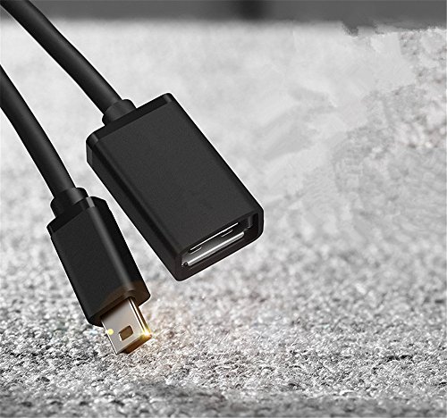 Yuchen Mini c  ble USB OTG pour appareils photo num  riques       USB A femelle vers mini USB B 5  broches m  le c  ble adaptateur