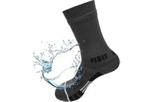 Kadem Calcetines impermeables transpirables para niños, calcetines de barro, actividades al aire libre, calcetines de senderismo, fútbol, remo, deportes de invierno, camping, correr, ciclismo,