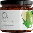 Opickles Khatta Aam ka Achar Homemade & Handmade Flavourful & Delicious Sour Mango Pickle Traditional Taste No added Preservatives & Chemical Free, 300 Gram pack