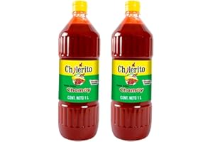 El Chilerito - Köstliche Sauce mit Chamoy-Geschmack 1L X2 Einheiten -Pack Promoo