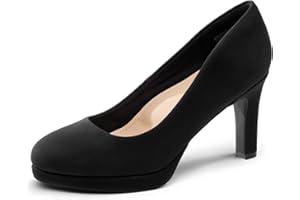 DREAM PAIRS Décolleté da Donna Scarpe da Abito Classiche con Tacco Alto da Donna per Affari e Lavoro