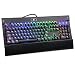 Produktbild E-Element mechanisch gaming Tastatur beleuchtet RGB blue Switches 104 Tasten programmierbar Anti-Ghosting farblich Hintergrundbeleuchtung dimmbar LED Chroma Z-77 QWERTY für pro gamer (Schwarz)