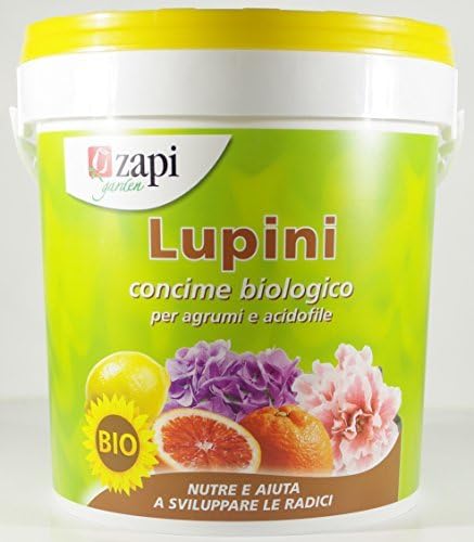 BIOLOGICAL FERTILIZER-BASED GROUND LUPINS FOR CITRUS AND ACIDOPHILIC PLANTS IN A PACK OF 3 KG