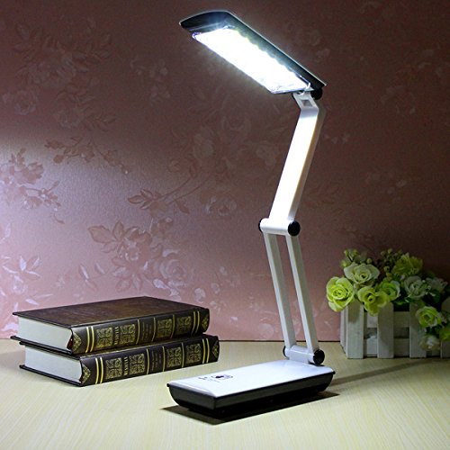 Preisvergleich Produktbild ILS - Foldable LED Reading Light Rechargeable Desk Lamp Light Touch Control