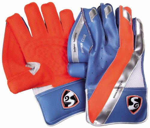 SG Super Club Wicket Keeping Gloves, Youth (Color May Vary)