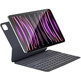 İpad Air 11 In&ccedil; M2/M3 2022/2025 Uyumlu Case Magic Keyboard Folio Utra Slim Klavyeli Kılıfı