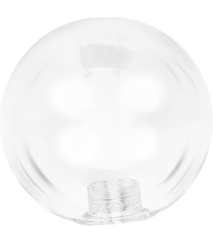 Abat-jour Sphérique Verre Givré G9 8cm - Remplacement Pour Luminaire Vintage