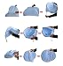 Hosaire 1X Foldable Infant Baby Kid Child Pop Up Cot Bed Mosquito Fold Net Tent Blue