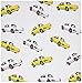 Price comparison product image 3drose Image of Cute Porsche Cars In Yellow and White In A Repeat Pattern - Mouse Pad