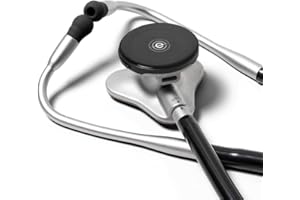 Stéthoscope numérique digital CORE 500™ - Amplification x40, suppression active du bruit, ECG à 3 dérivations, IA certifiée par la FDA avec Eko+, affichage couleur