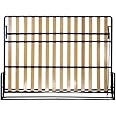 Wallbedking Horizontal Classic Wallbed 140cm x 190 cm Murphy, Pull-out, Foldaway, Hidden Guest bed