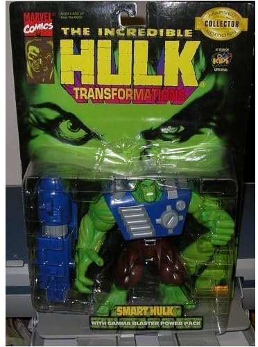 The Incredible Hulk: Transformations Smart Hulk with Gamma Blaster Power Pack