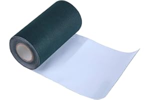 HAOFY Kunstrasen Nahtband 5 x 15 cm Selbstklebend mit PVC-Folie & Vliesstoff für hohe Haftfestigkeit, Wetterbeständiges Verbindungsbänder für Garten, Terrasse, Außenbereich