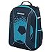 Produktbild herlitz 50008230 Schulrucksack be.bag airgo, Hauptfach mit Bücherfach, Organizer-Fach, Brustgurt, ergonomisches Rückenpolster, Motiv: Soccer, 1 Stück