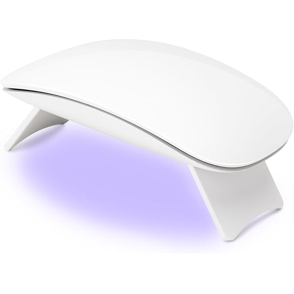 TUTUYU UV LED Nageltrockner – 12W, 6 LEDs, Timer 30s/60s, Für Gel-Lack & Sticker