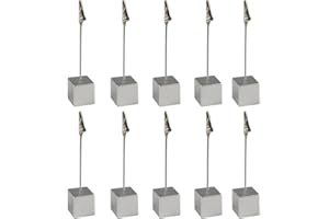 EBUYGB MEMOHALTER SILBER 10er PACK