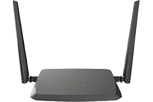 D-Link DIR-615 Wi-fi Ethernet-N300 Single_band 300Mbps Router, Mobile App Support, Router | AP | Repeater | Client Modes(Black)