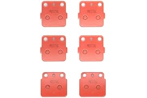 MEXITAL cerámica Pastillas de freno Delanteras + Traseras para KFX 400 (KSF 400 A) (03-06) LT-Z 400 K/Z/L Ouadsport (03-13)