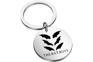 OKEYCH ACOTAR Bat Boys Inspired Gift The Bat Boys Keychain Azriel Rhysand Cassian Fan Gift A Court of Thorn and Roses Jewelry